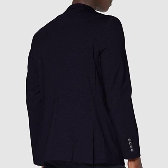 New MERAKI Men's Casual Blazer Navy - Picture 6 of 10